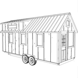 Volstrukt | CHANTEYconfigurable lightweight steel frame tiny house kit