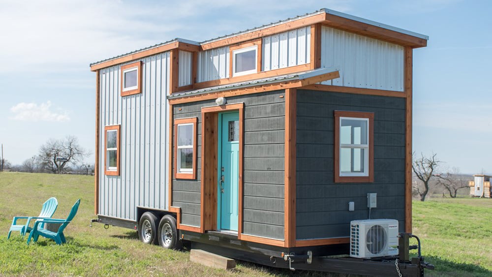 image of a tiny home on wheels