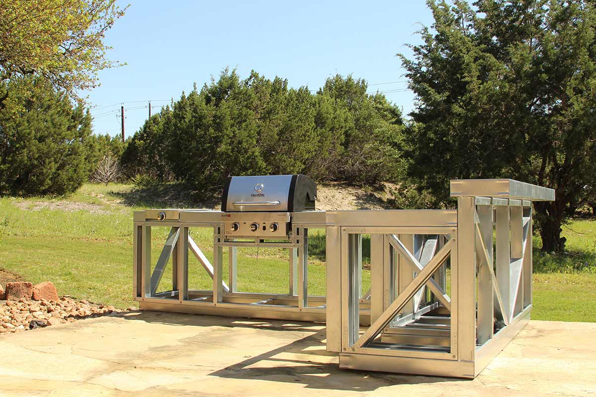 Volstrukt Steel Outdoor Kitchen Frame Kits