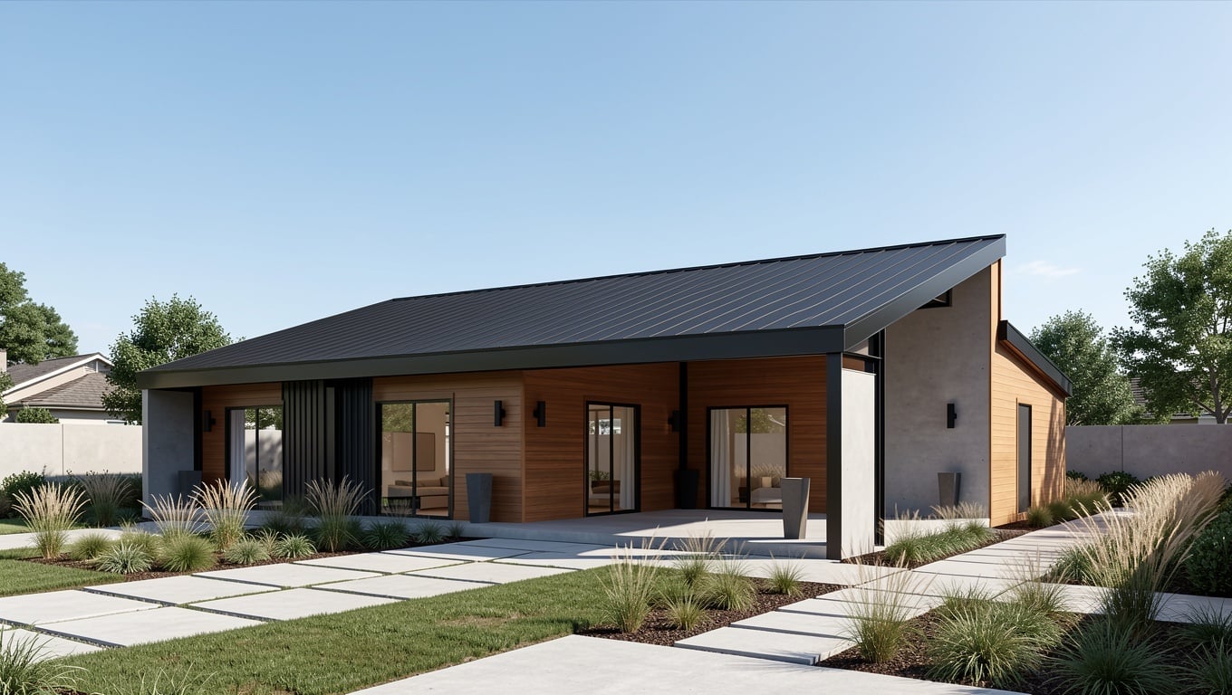 Z House — Volstrukt cold-formed steel stock model